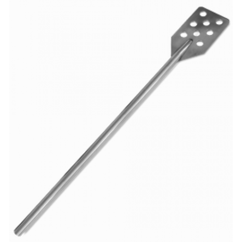 48" Stainless Steel Paddle with Perforated Blade