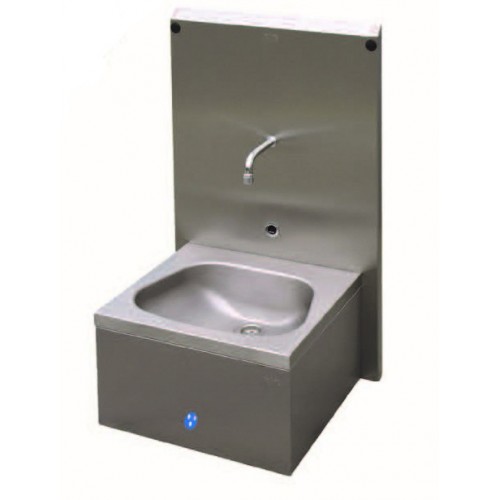 Hand Wash Basin with Sensor Cell and Back Splash